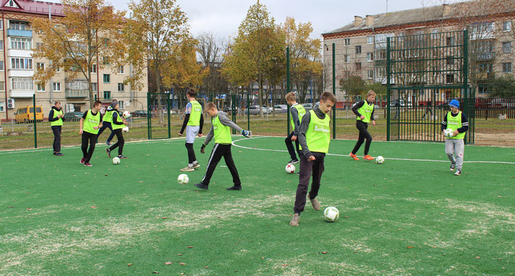 В Жодино открылась очередная площадка для мини-футбола