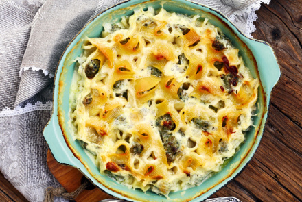 Лумакони с фаршем
